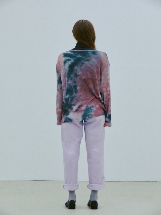 TS11RY05	TIE-DYE MESH TOP