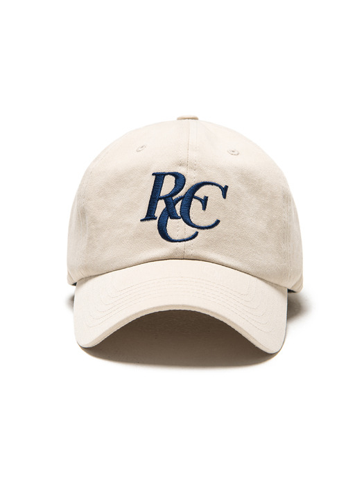 RCC Logo ball cap [CREAM BEIGE]