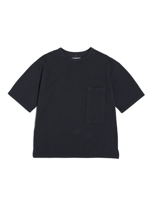 Pique Tee (Charcoal)