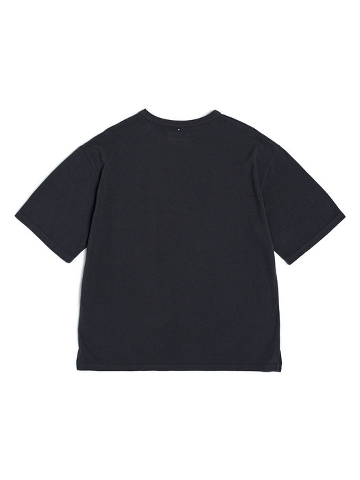 Pique Tee (Charcoal)