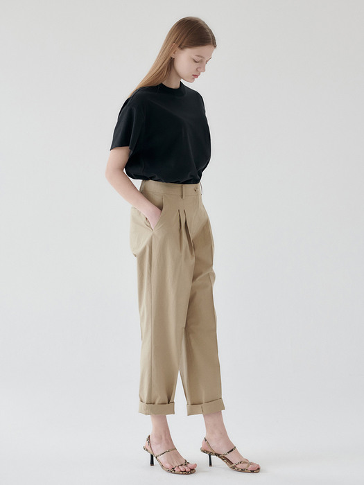 21N summer basic t-shirts [BK]