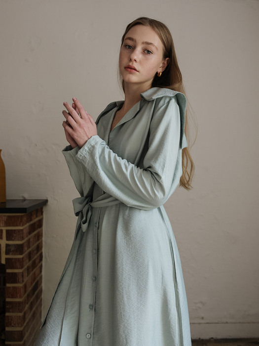 peaceful robe - mint