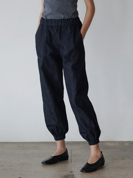 Peggy cotton pants (Selvage)