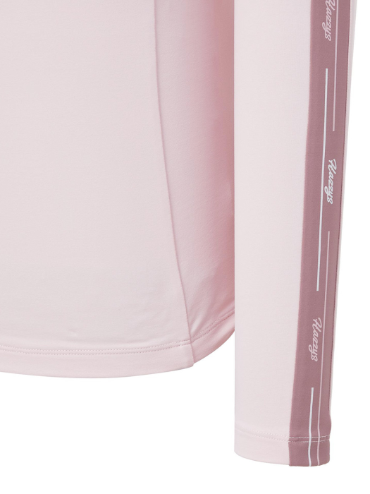 핑크 라인배색 긴팔폴로티셔츠 (HWTS1D711P2)