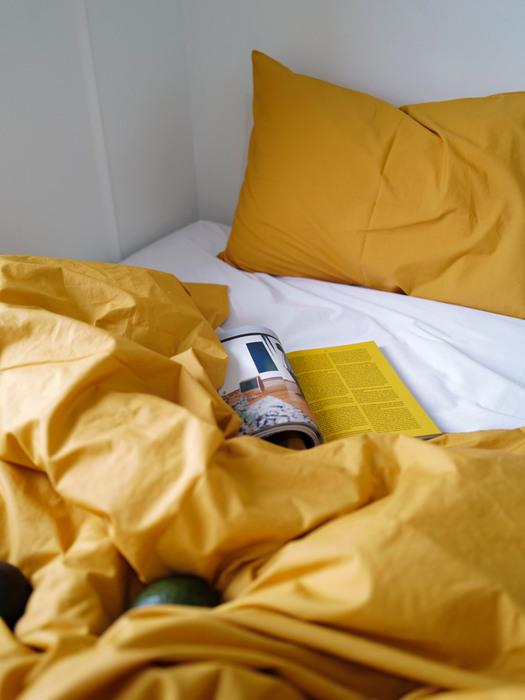 Honey Yellow duvet cover