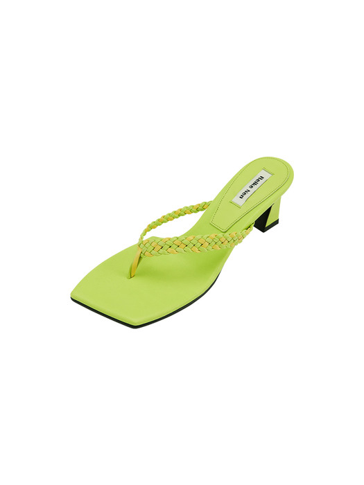 RN2-SH012 / Odd Braid Flip-Flop Heels
