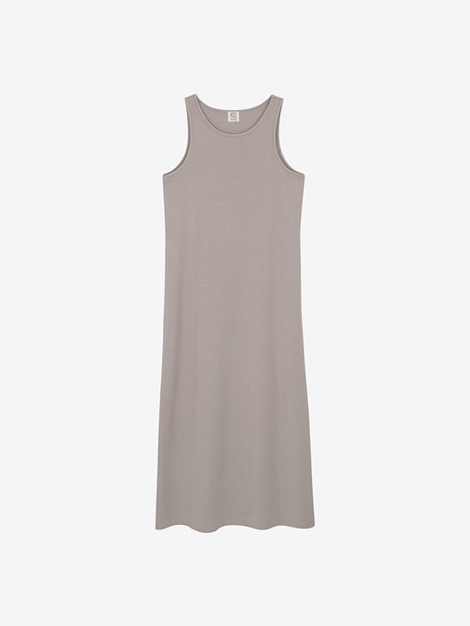 SLIM FIT SLEEVELESS JERSEY DRESS