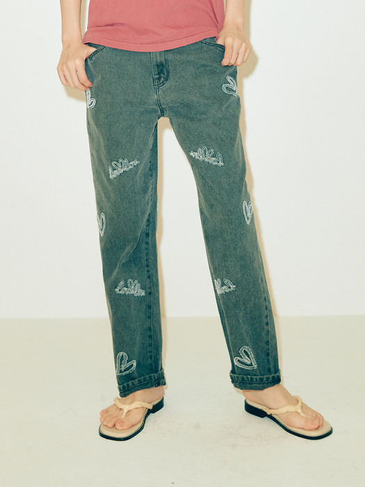 EMBROIDERY DENIM