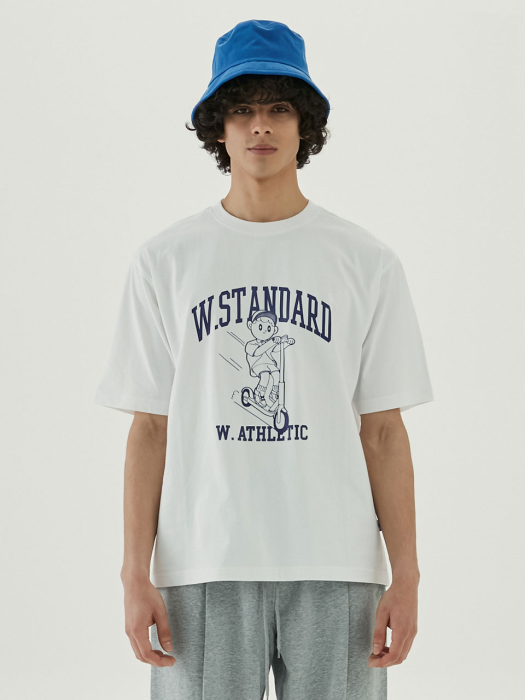 W 보이 퀵보드 그래픽T W-BOY QUICK BOARD GRAPHIC T-SHIRTS