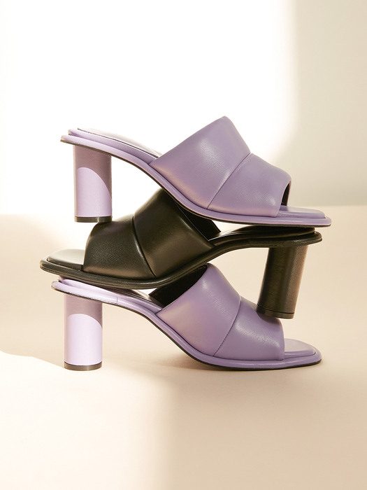 Laila Sandals Leather Lavender