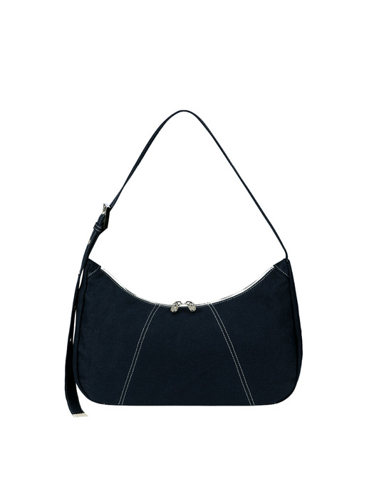 [단독]Canvas Stitch Hobo Bag_4 colors