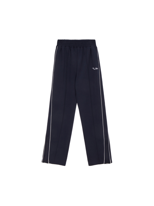 SLIMFIT COLOR TRACK PANTS IN NAVY