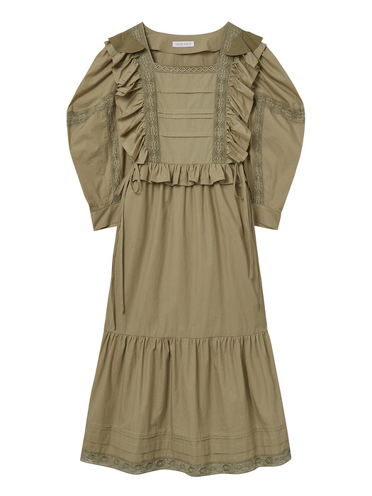 Lillian Lace Ruffled Dress VC2278OP006M