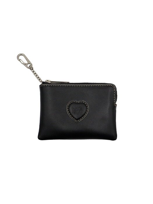 HEART ZIPPER WALLET_6colors