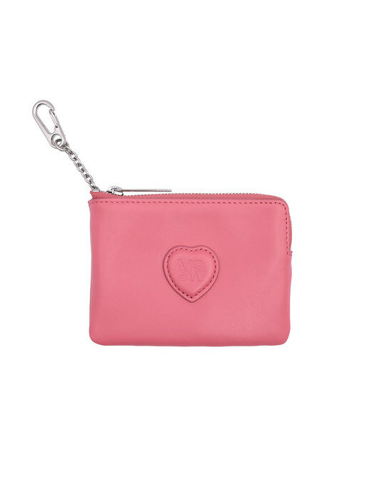 HEART ZIPPER WALLET_6colors