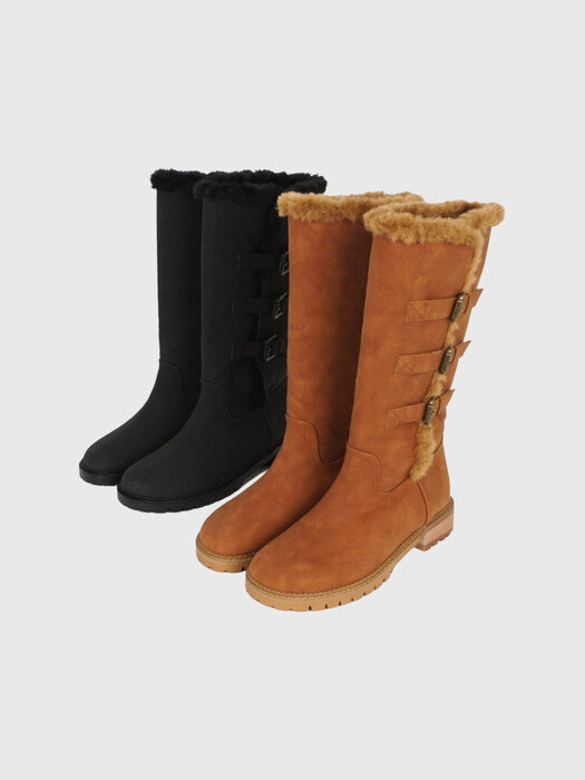 Mogul Buckle Boots (2colors)