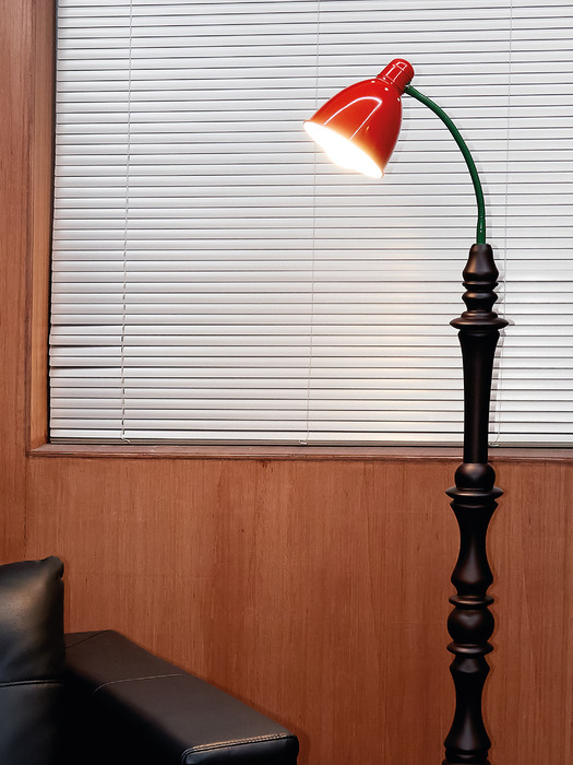 Mixed Floor Lamp (Red)