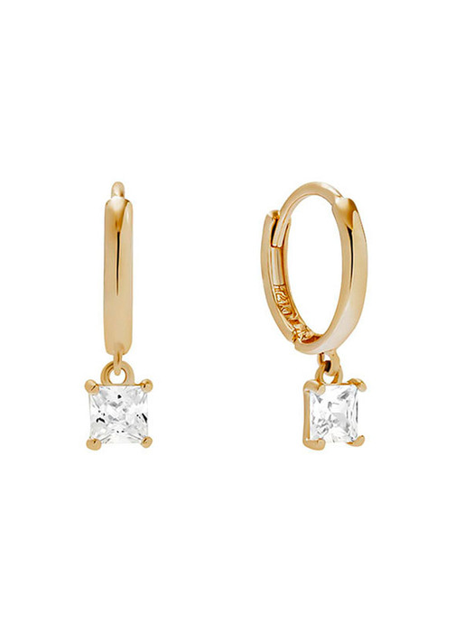 [14k gold] Deux.k.15 / tinter dew earring