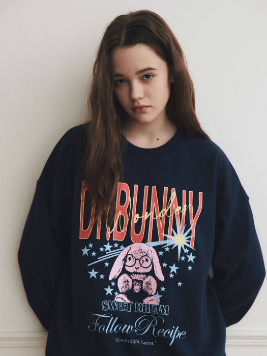 Bunny Dream Sweatshirt [Navy]