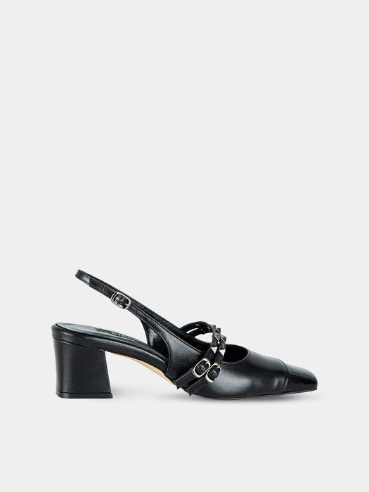 Tara Sling-backs / black