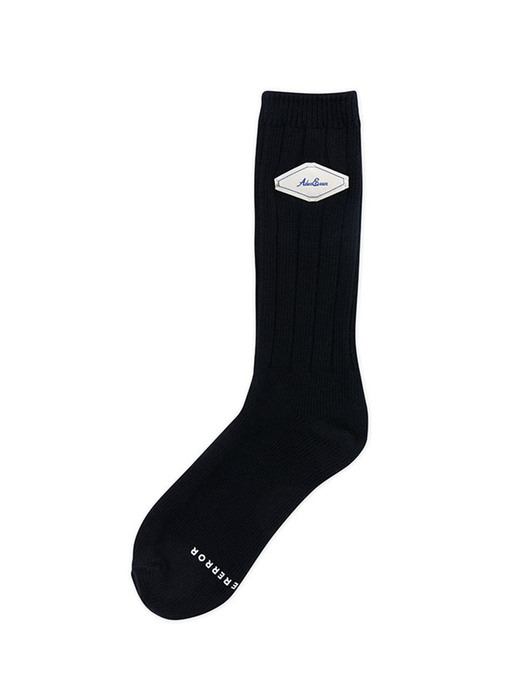 Fluic label socks Noir