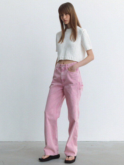 pink dyeing pants (pink)