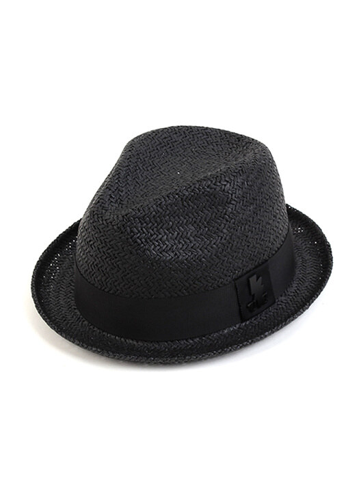 Punk Short Black Summer Fedora 여름페도라