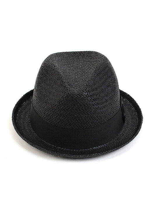 Punk Short Black Summer Fedora 여름페도라