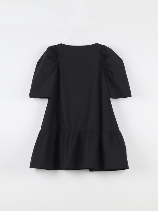 OLGA Mini Dress-Black