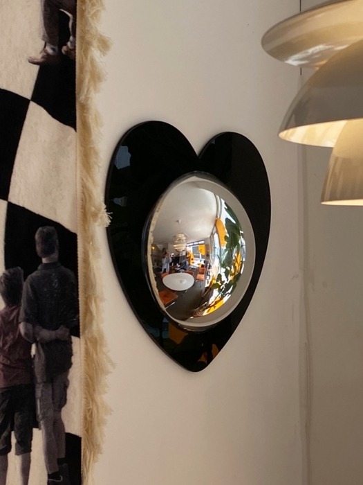 Heart Acrylic Convex Mirror