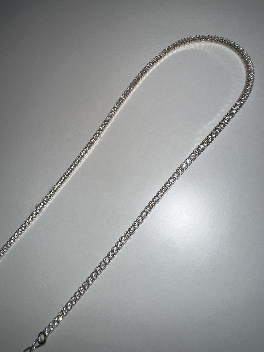 [925silver] Tennis anklet