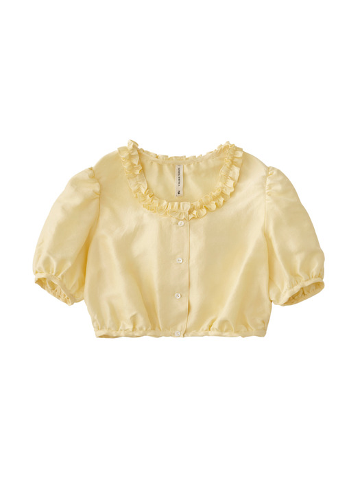 [EXCLUSIVE] Cara Silk Blouse Anise Flower