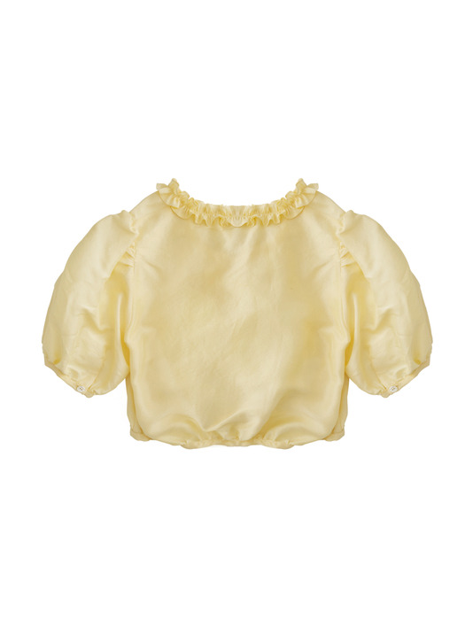 [EXCLUSIVE] Cara Silk Blouse Anise Flower