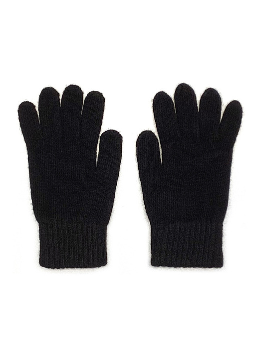 Ribbon Wool Gloves [Blue Ribbon]