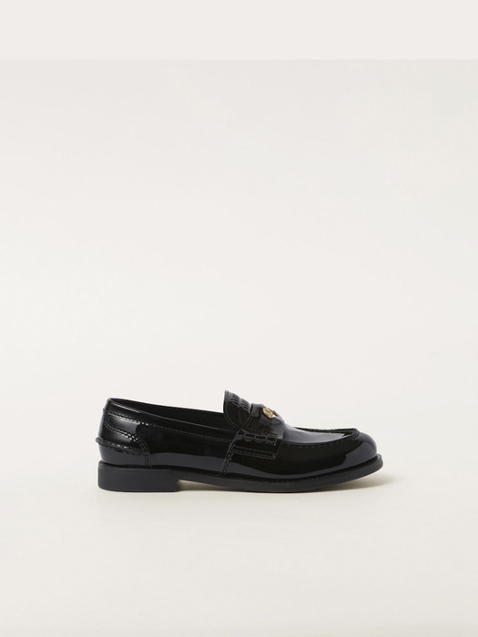 PATENT LEATHER PENNY LOAFER BLACK 5D773D F XWH F0002