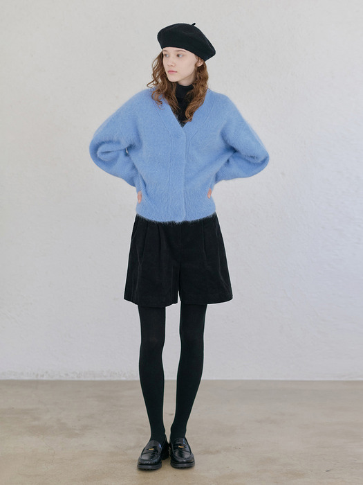 24WN angora cardigan [F/BL]