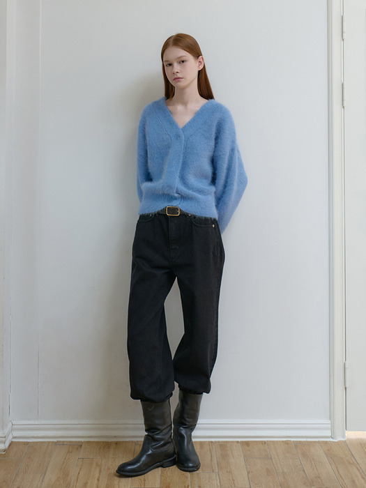 25WN angora cardigan [F/BL]