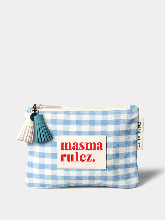 Basic pouch _ 스프링 Blue