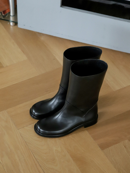 Midi boots (1color, 2cm)