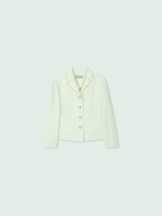 Bella tweed jacket - Ivory