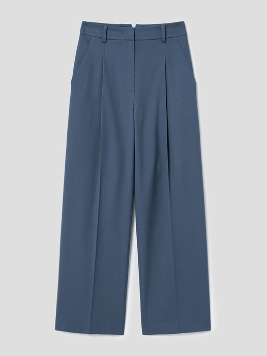 Signature Semi Wide Pants  Ash Blue (KE4221M01P)