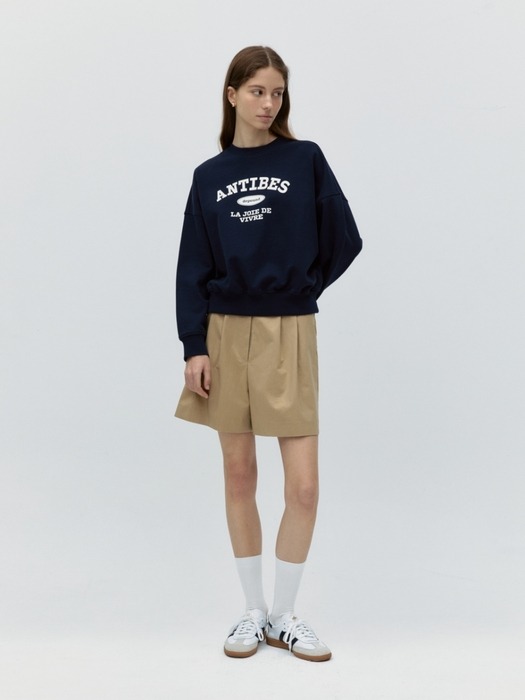 antibes sweatshirt - navy