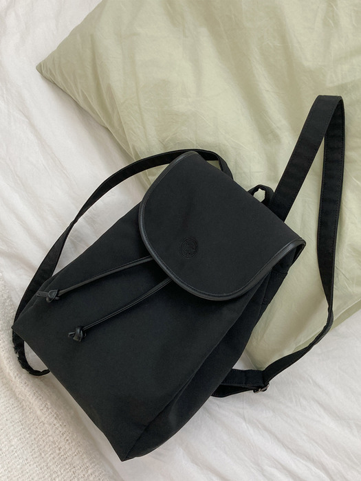 nylon backpack_black