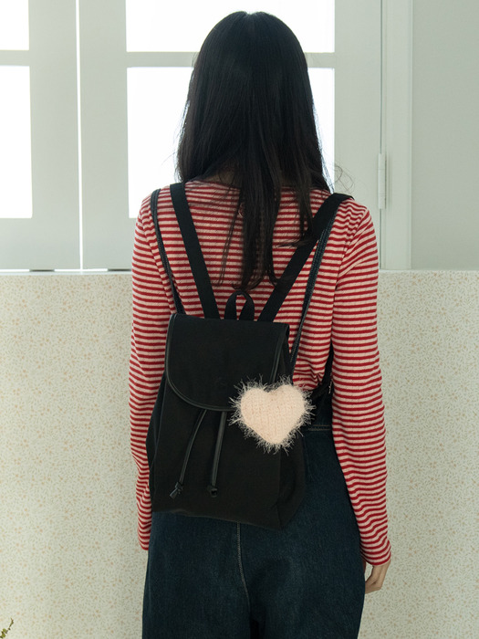 nylon backpack_black