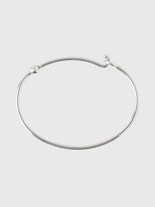 Loop clean bracelet - silver