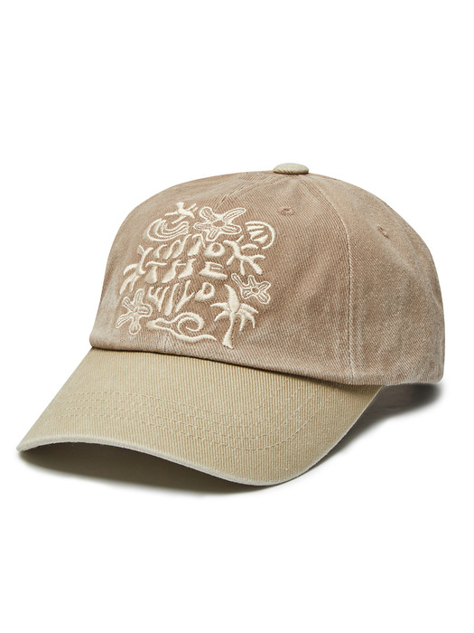 Into The Wild Cap Washed Beige