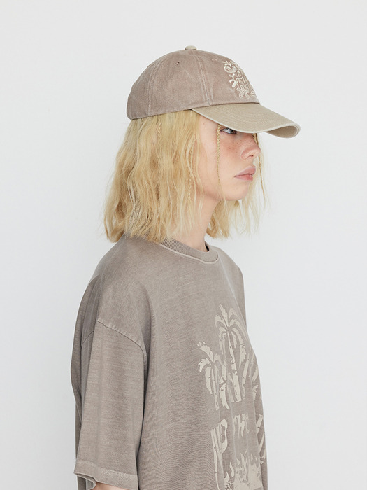 Into The Wild Cap Washed Beige