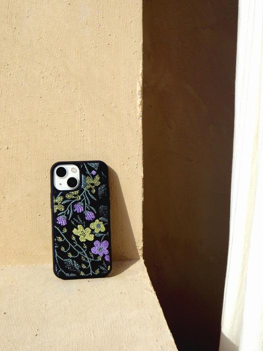 TEXTILE PHONE CASE [LAVENDER]