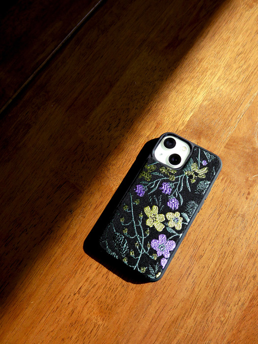 TEXTILE PHONE CASE [LAVENDER]