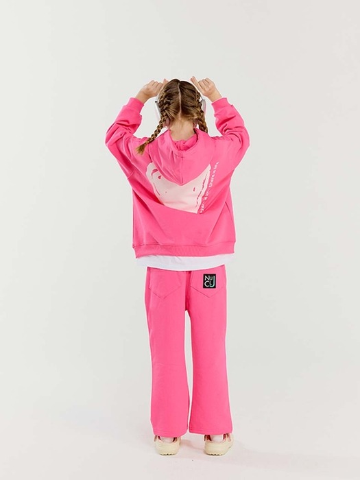 24SPR/FW 면100 MTM 주니어 와이드팬츠_INDI PINK